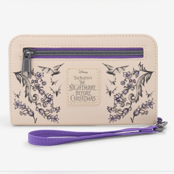 Loungefly Disney Nightmare Before Christmas Jack Sally In the Coffin Tech Wallet - Picture 3 of 6